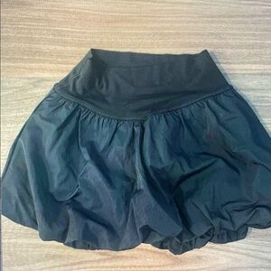 Aerie Black Skirt Bubble Skirt